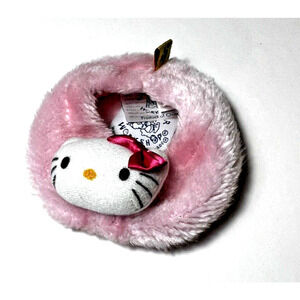 2009 Build a Bear Hello Kitty Replacement Slipper light pink-ONE SLIPPER ONLY